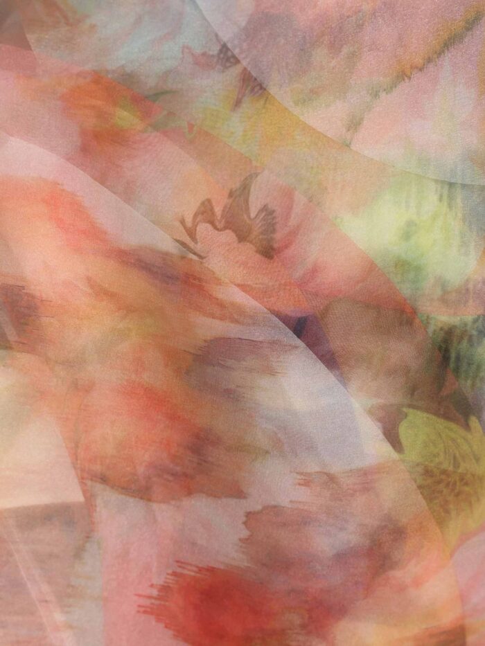 ZIMMERMANN Luna Fanned Multicolor Top