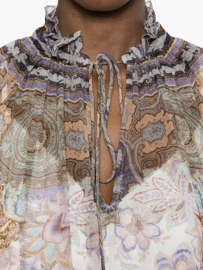 Zimmermann Luna puff sleeve blouse