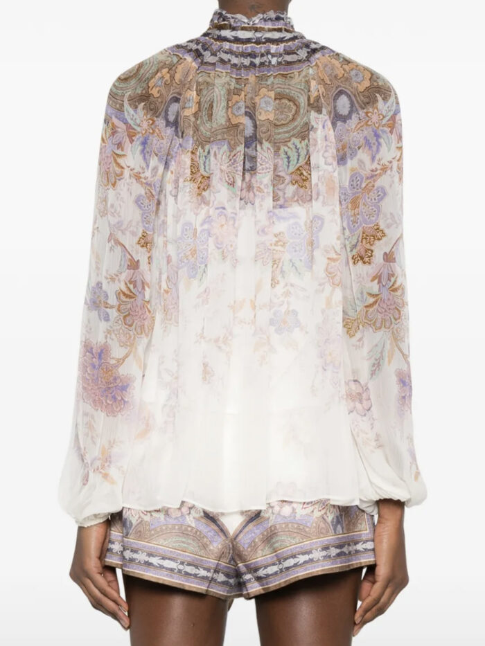Zimmermann Luna puff sleeve blouse