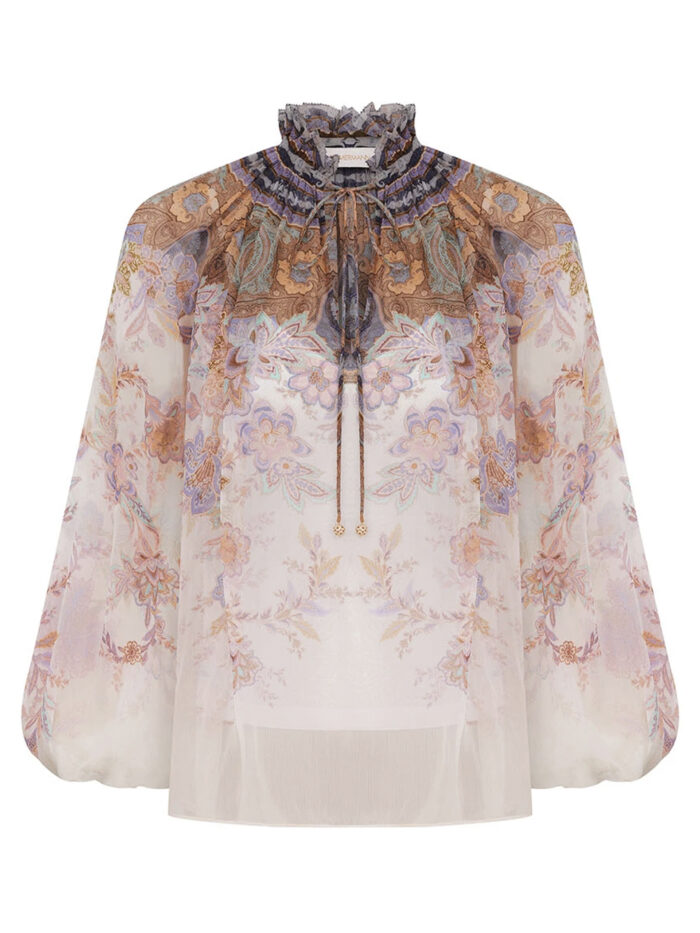 Zimmermann Luna puff sleeve blouse