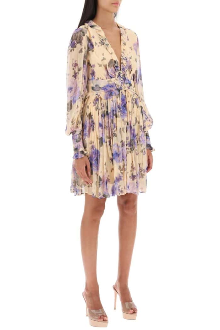 Zimmermann Lyrical Chiffon Mini Dress