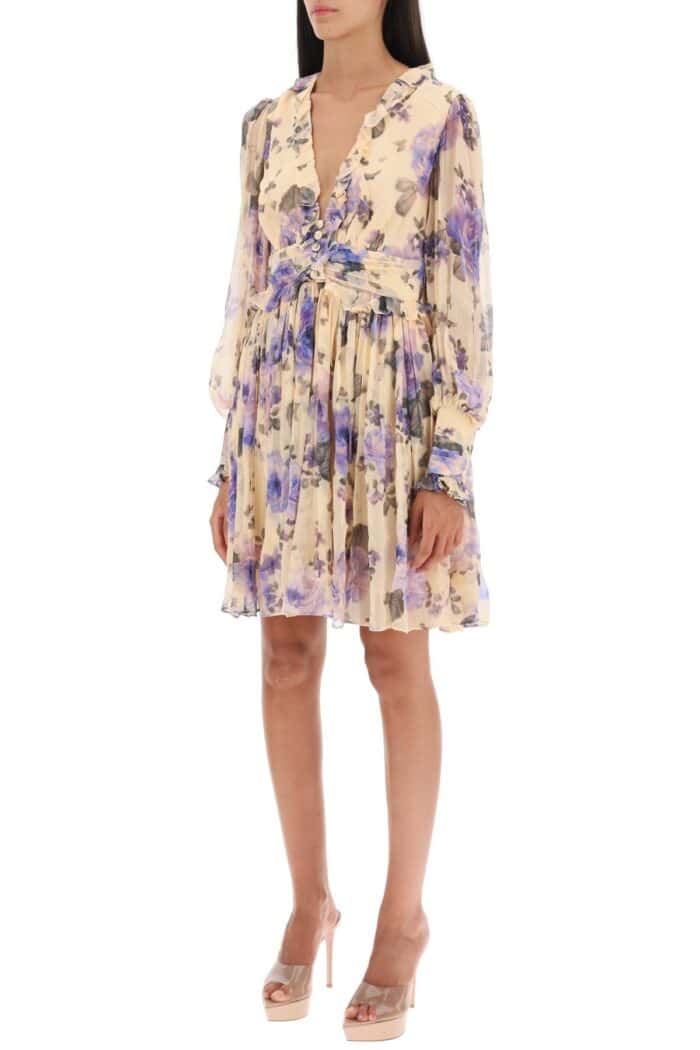 Zimmermann Lyrical Chiffon Mini Dress