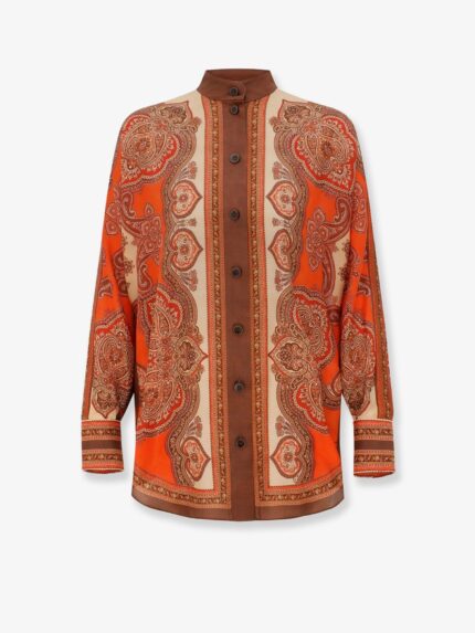 ZIMMERMANN Mahon Dolman Silk Shirt