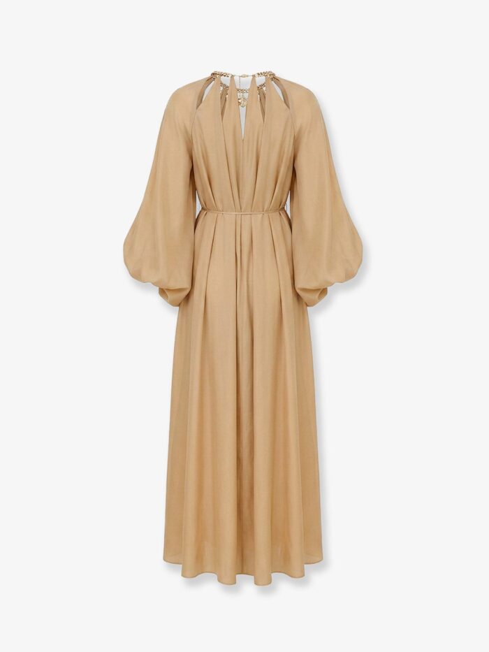ZIMMERMANN Mahon Long Silk Dress