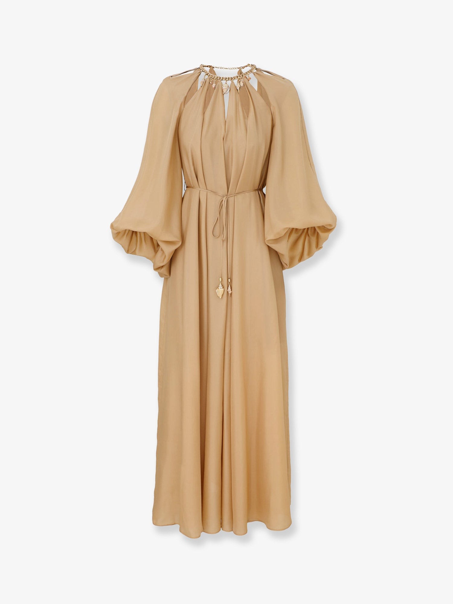 ZIMMERMANN Mahon Long Silk Dress