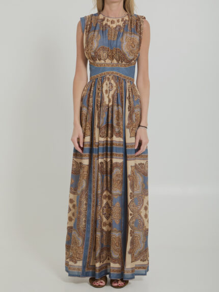 Zimmermann Mahon waisted maxi dress