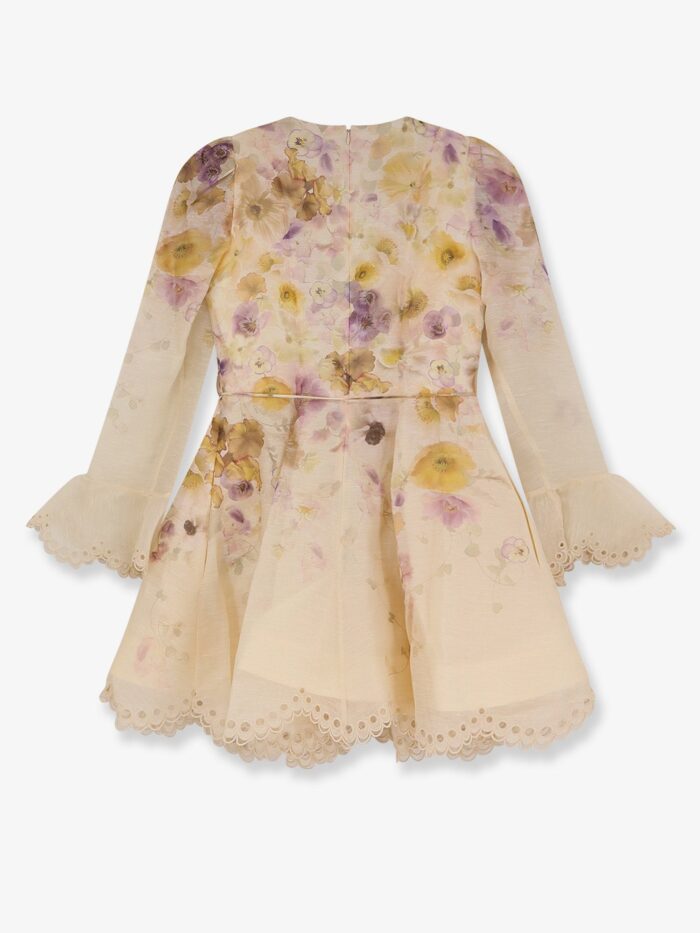 ZIMMERMANN Memento Embroidered Mini Dress