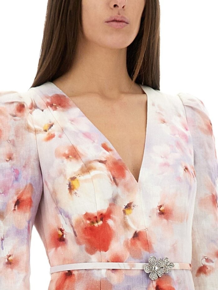 ZIMMERMANN MIDI DRESS "CRUSH"