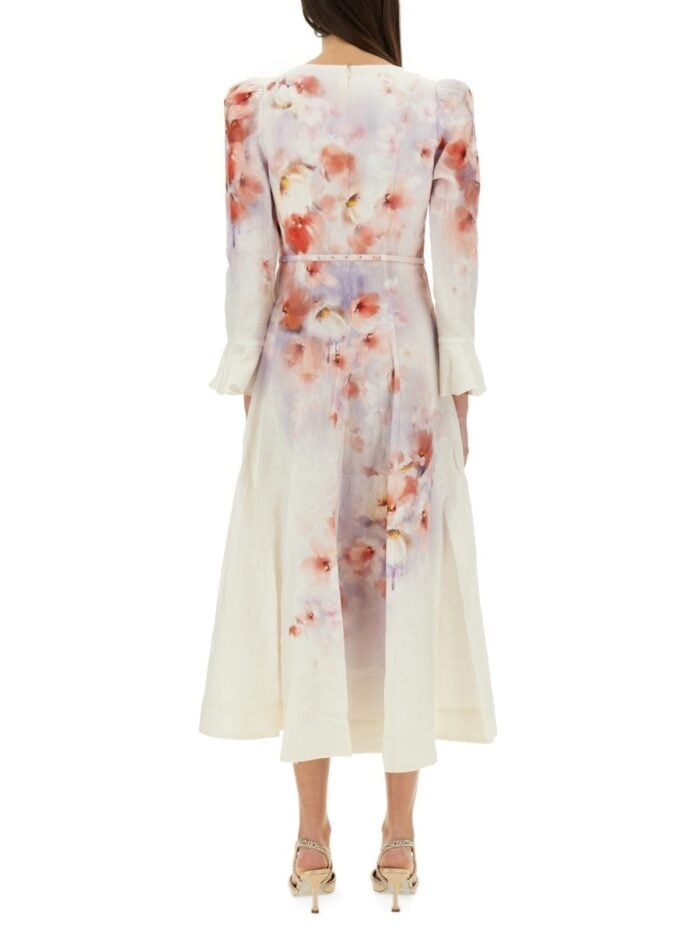 ZIMMERMANN MIDI DRESS "CRUSH"