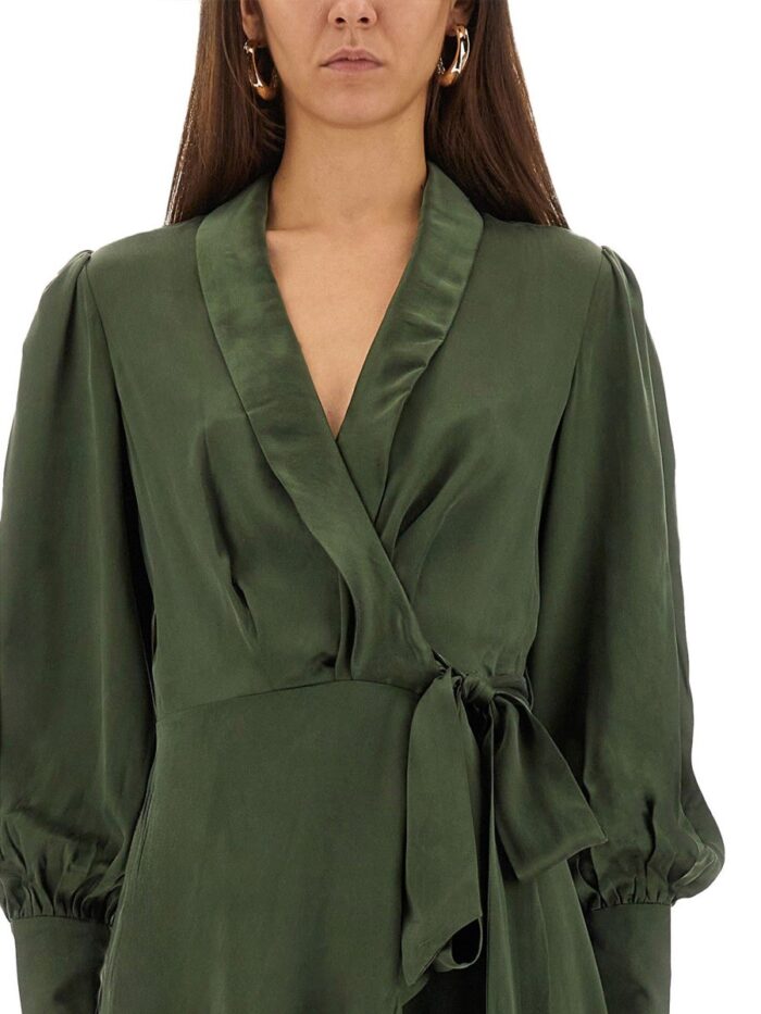zimmermann midi dress "wrap" ZIMMERMANN MIDI DRESS "WRAP"