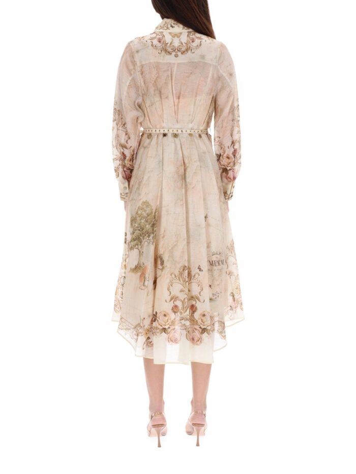 ZIMMERMANN MIIDI DRESS "MEMENTO"
