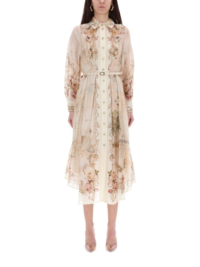 ZIMMERMANN MIIDI DRESS "MEMENTO"