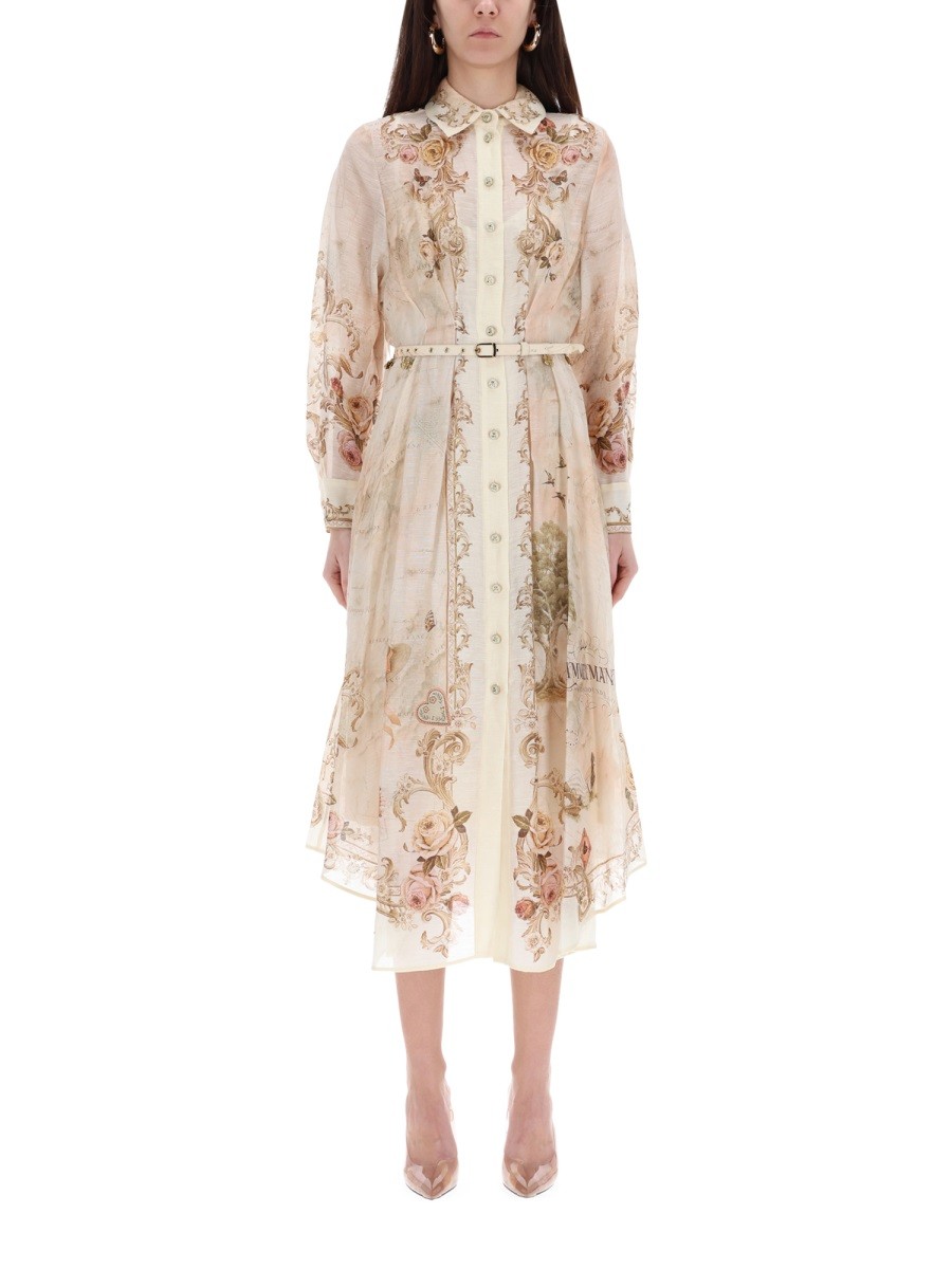 ZIMMERMANN MIIDI DRESS "MEMENTO"