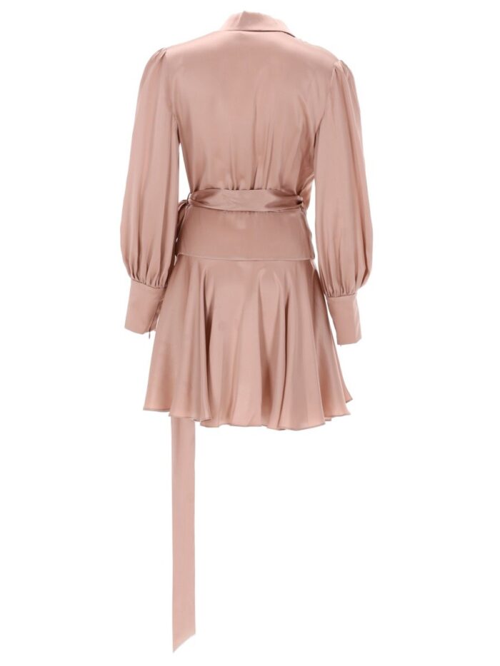 ZIMMERMANN MINI ABITO A PORTAFOGLIO