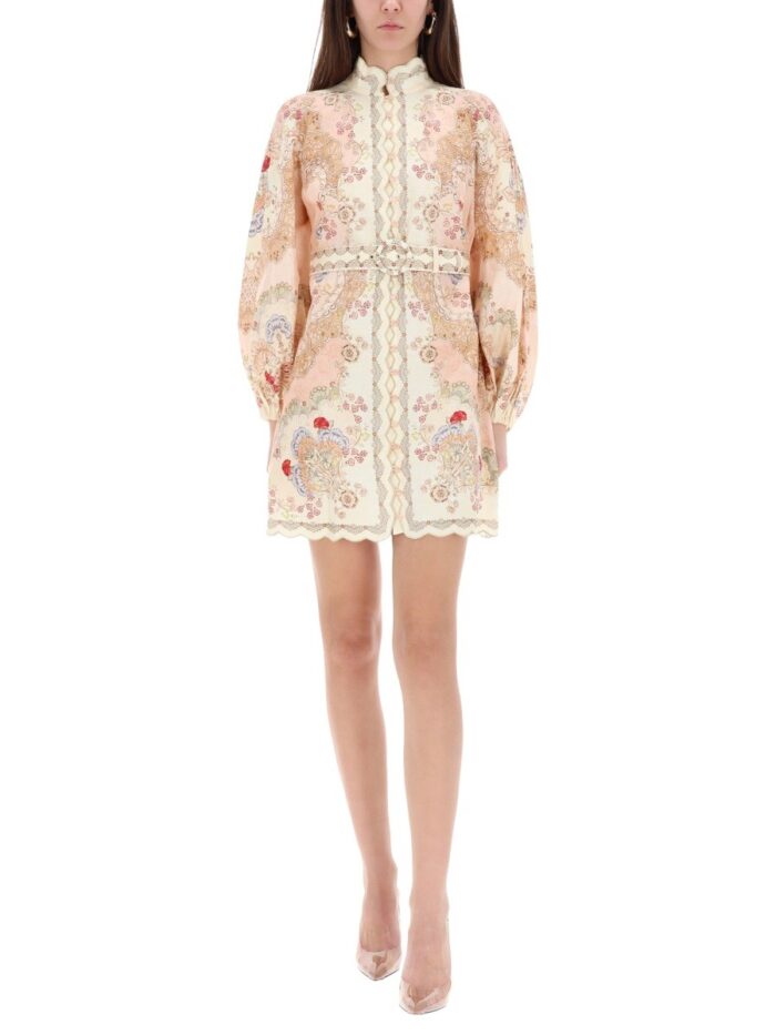 ZIMMERMANN MINI DRESS "DAYLIGHT"