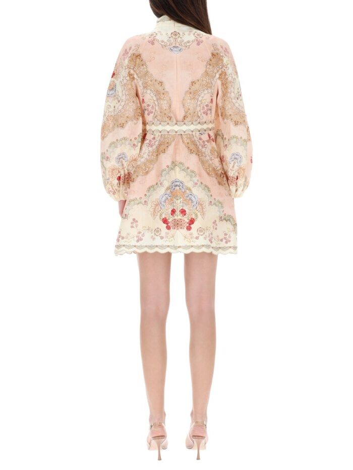 ZIMMERMANN MINI DRESS "DAYLIGHT"