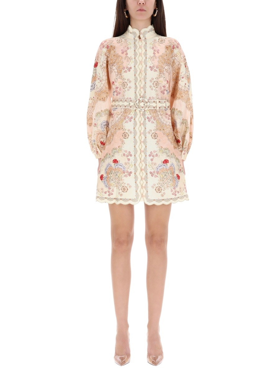 ZIMMERMANN MINI DRESS "DAYLIGHT"