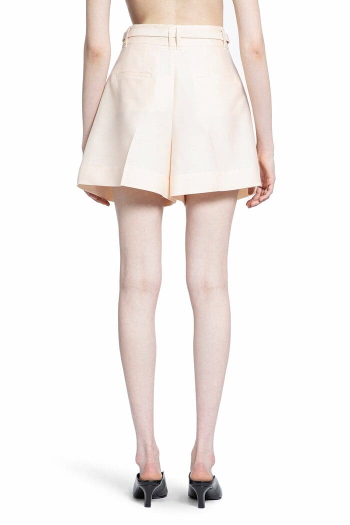 ZIMMERMANN Natural Pleat Shorts