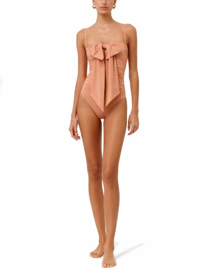 ZIMMERMANN ONE PIECE SWIMSUIT WITH BOW "COCO"
