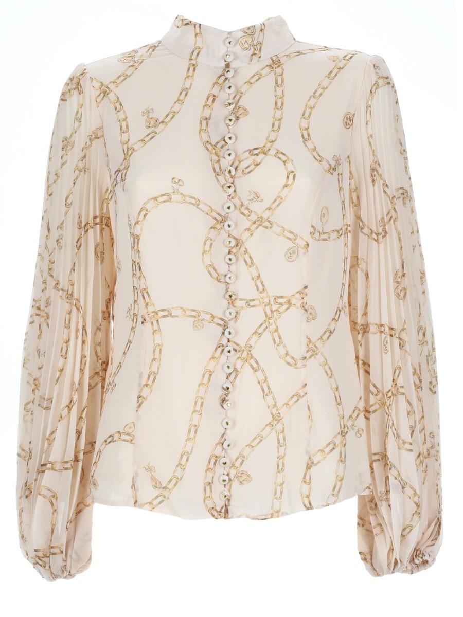 ZIMMERMANN PLEATED BLOUSE "SUNRAY"