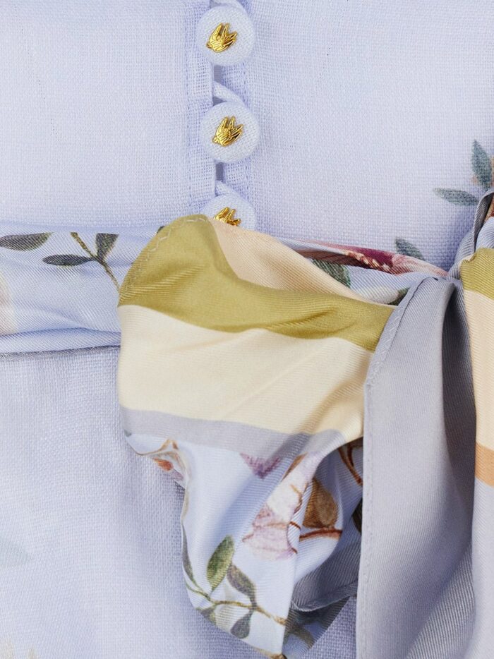 ZIMMERMANN Rebellion Linen Mini Dress