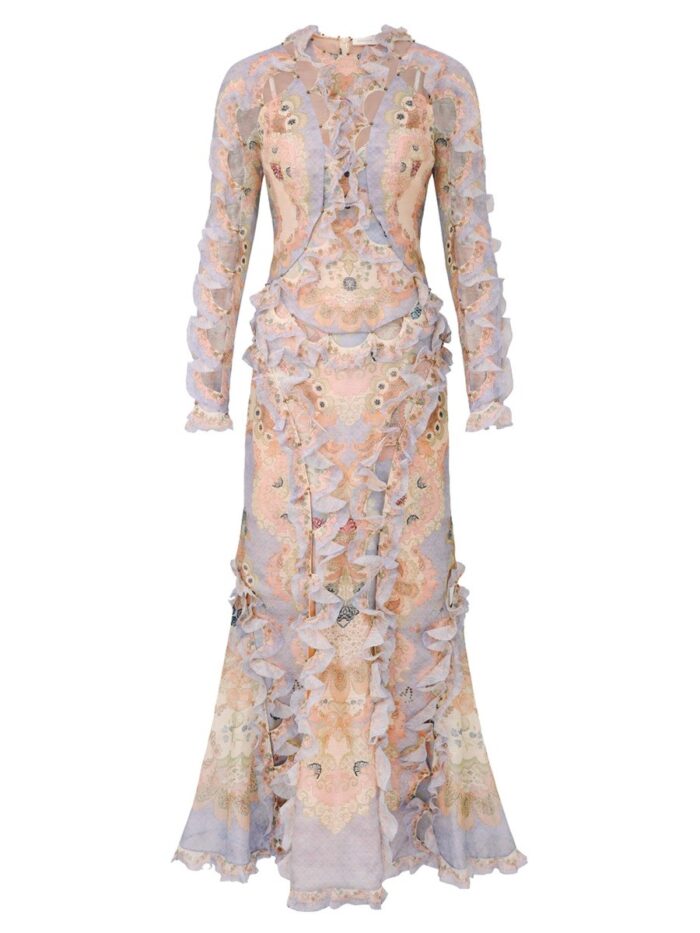 ZIMMERMANN "REBELLION" LONG DRESS