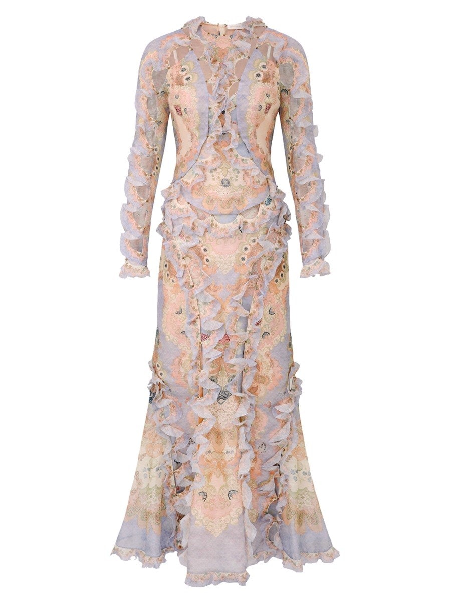 ZIMMERMANN "REBELLION" LONG DRESS