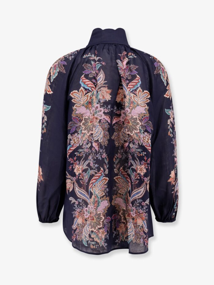 ZIMMERMANN Rhiannon Billow Ramie Shirt