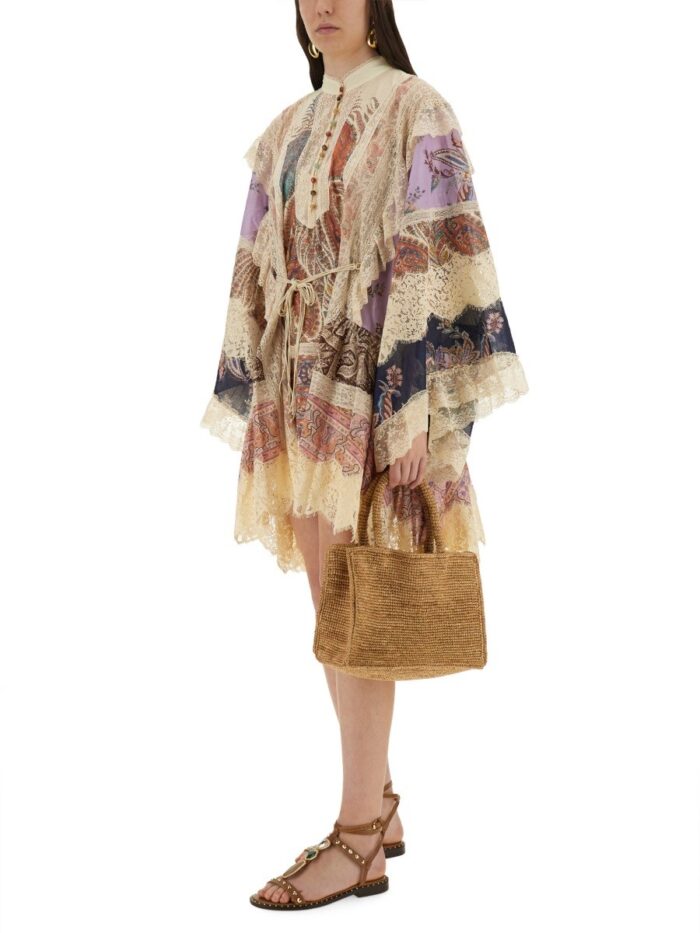 zimmermann "rhiannon" mini dress ZIMMERMANN "RHIANNON" MINI DRESS