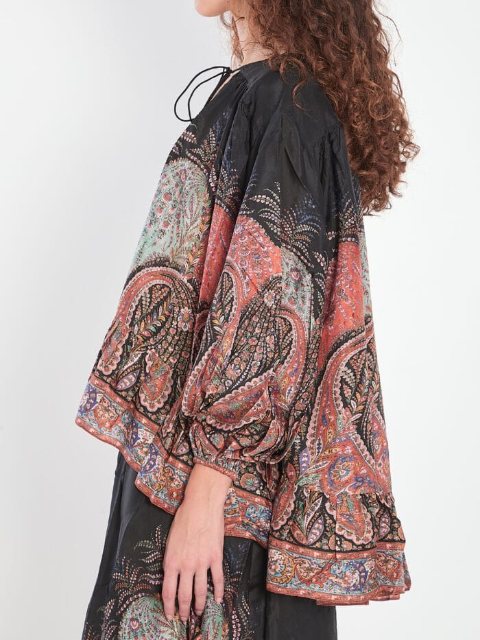 Zimmermann Rhiannon Ruffle Blouse