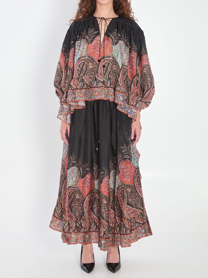 Zimmermann Rhiannon Ruffle Blouse