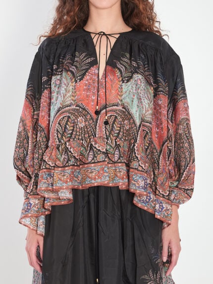 Zimmermann Rhiannon Ruffle Blouse