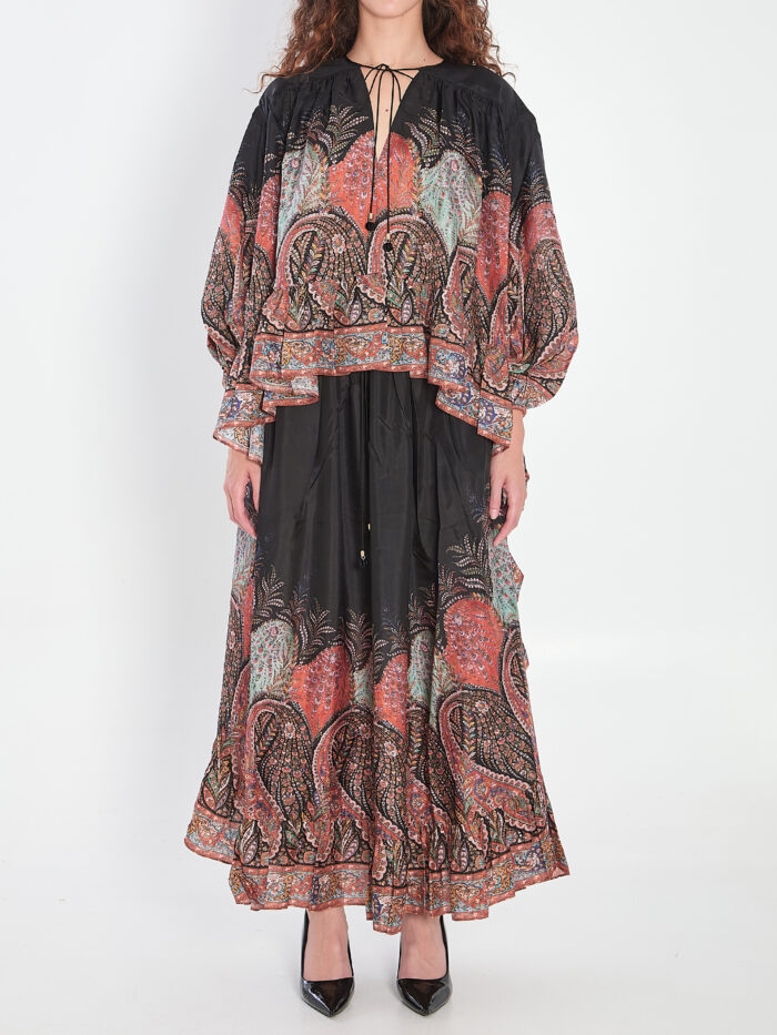 Zimmermann Rhiannon Ruffle Maxi Skirt