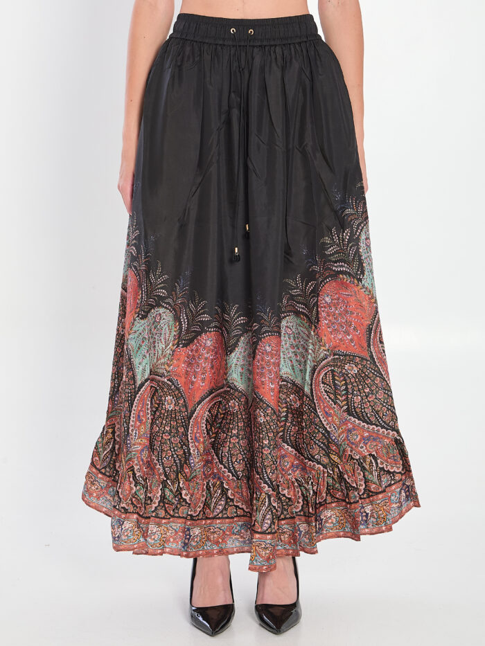 Zimmermann Rhiannon Ruffle Maxi Skirt