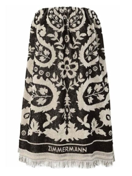ZIMMERMANN "RHIANNON" TERRY MINI DRESS