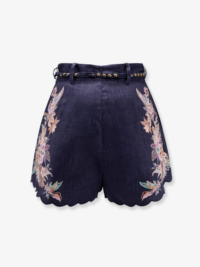 ZIMMERMANN Rhiannon Tuck Linen Short