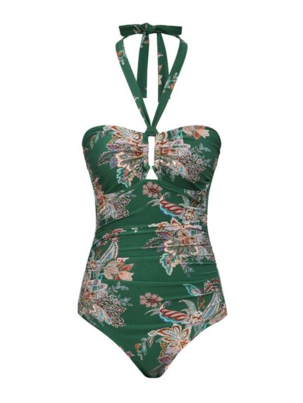 ZIMMERMANN "RHIANNON WIDE LINK" ONE-PIECE SWIMSUIT