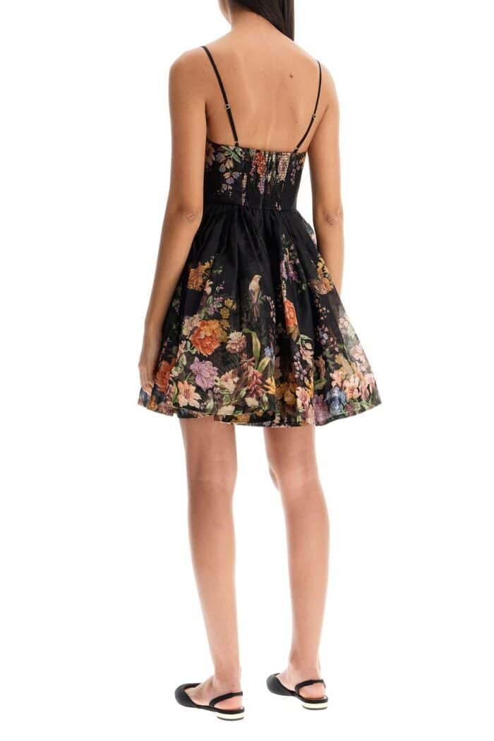 ZIMMERMANN Short Floral Dress