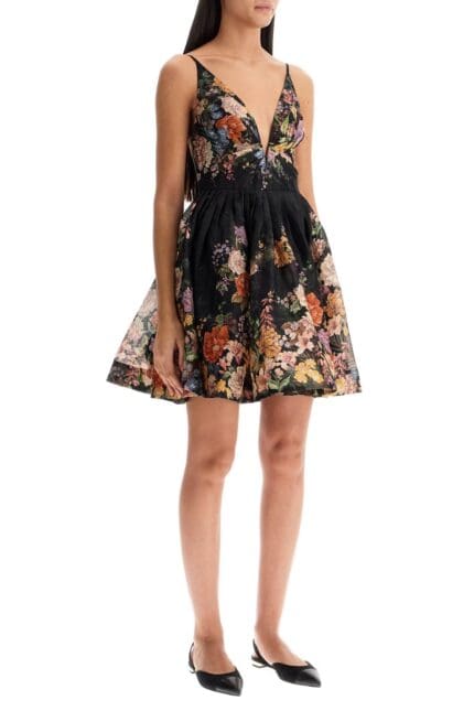 ZIMMERMANN Short Floral Dress