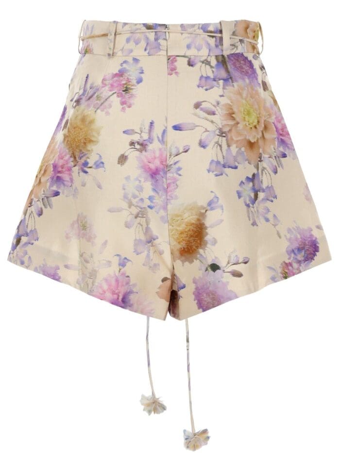 ZIMMERMANN SHORTS "LUNA TUCK"