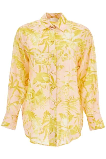 ZIMMERMANN Silk Floral Print Shirt