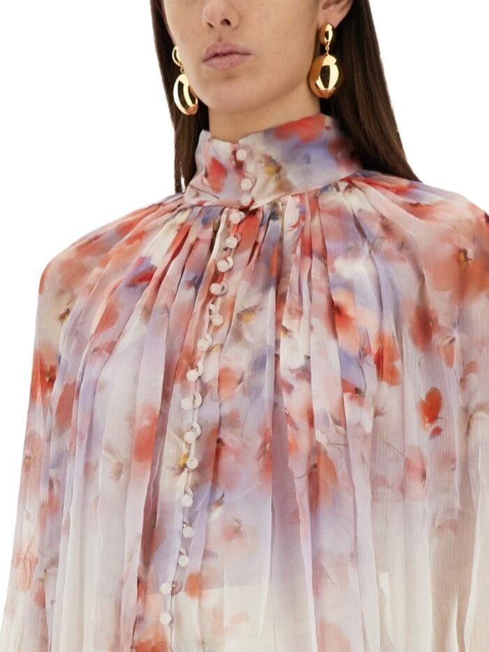 ZIMMERMANN SMOCK BLOUSE "CRUSH"