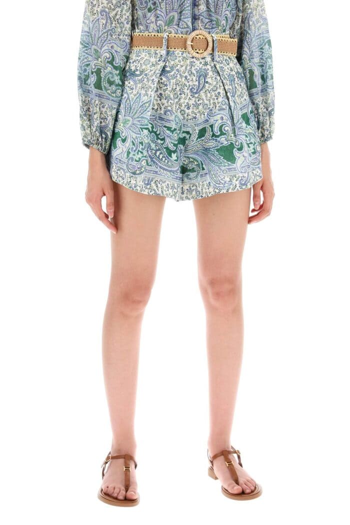 ZIMMERMANN Tuck Ottie Shorts