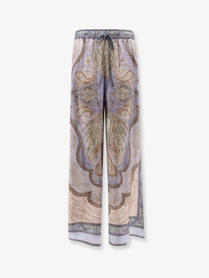 ZIMMERMANN Wanderlust Relaxed Silk Trousers