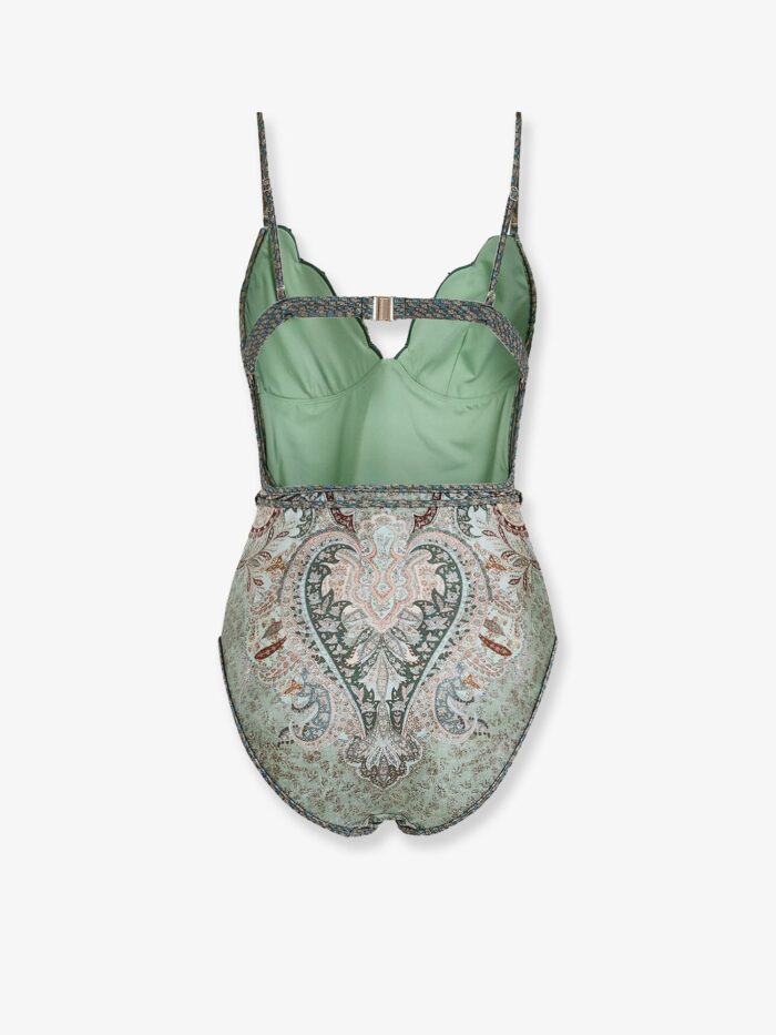 ZIMMERMANN Wanderlust Scallop One-piece Swimsuit