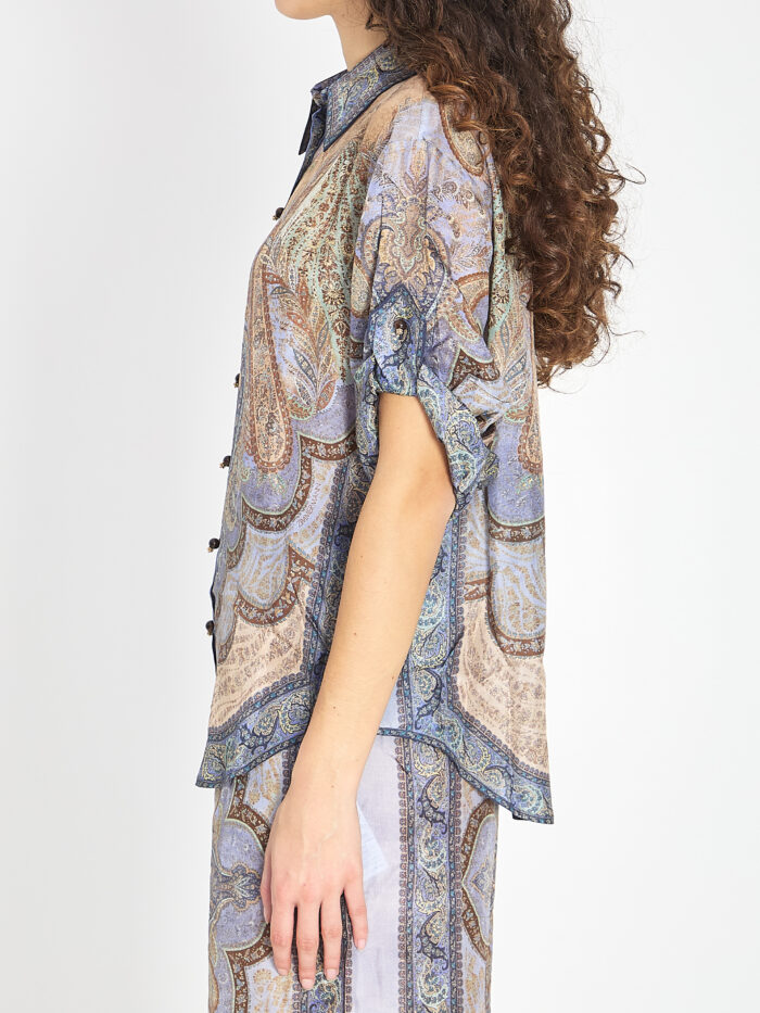Zimmermann Wanderlust short-sleeve shirt