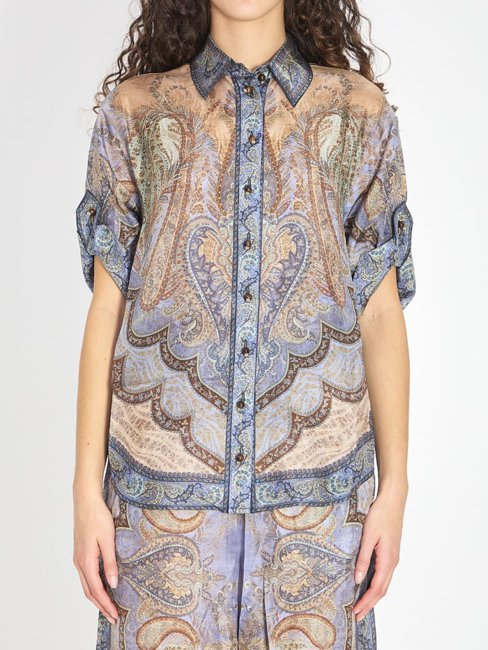 Zimmermann Wanderlust short-sleeve shirt