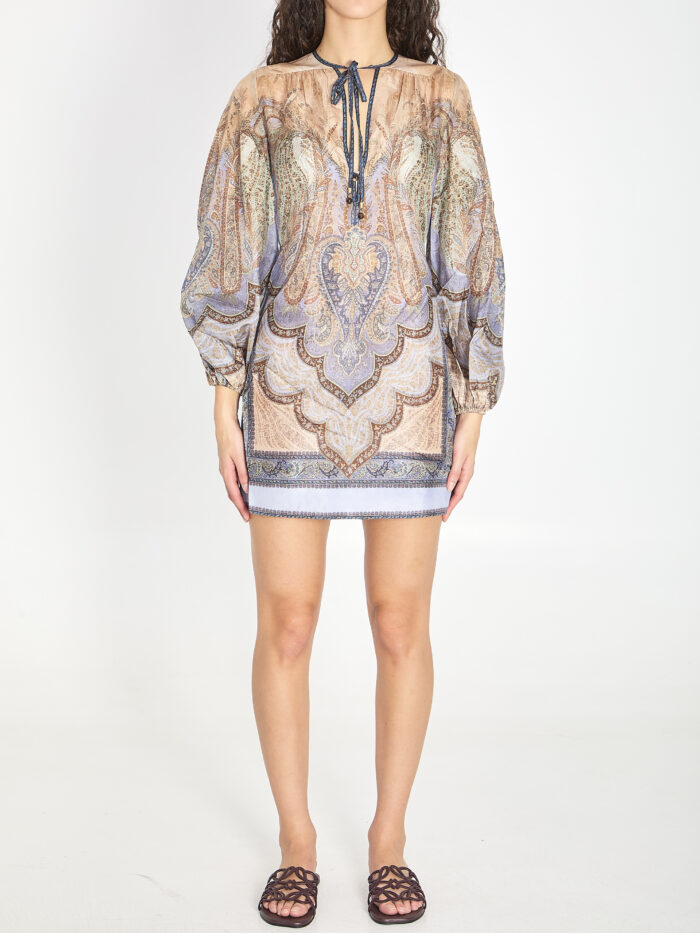 Zimmermann Wanderlust Tapestry mini dress