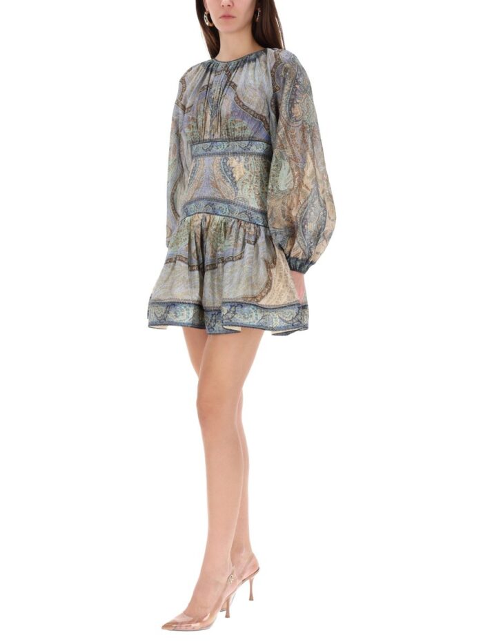 ZIMMERMANN "WONDERLUST" MINI DRESS