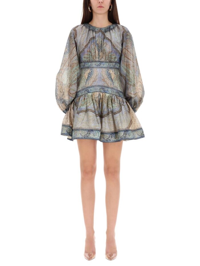zimmermann "wonderlust" mini dress ZIMMERMANN "WONDERLUST" MINI DRESS